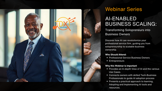 Webinar:  "AI-Enabled Business Scaling: The Smart Path from Solopreneur to Business Owner"